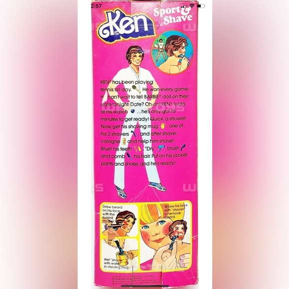 Barbie Vintage 1979 Sport and Shave Ken #1294 - Picture 15 of 17